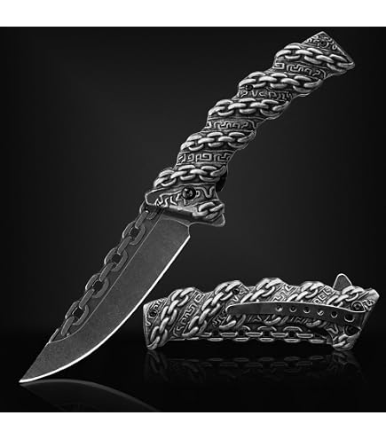 Amazon.com: Native American Indian Collection Assisted Knife Black